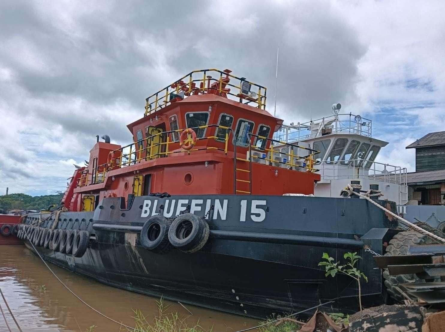 Tug boat Bluefin 15 milik PT Tanjung Harapan Selatan
