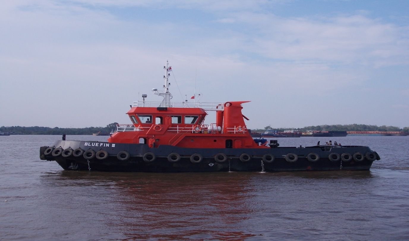 Tug boat Bluefin III milik PT Tanjung Harapan Selatan