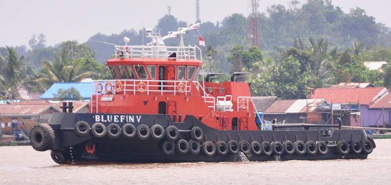 Tug boat Bluefin V milik PT Tanjung Harapan Selatan